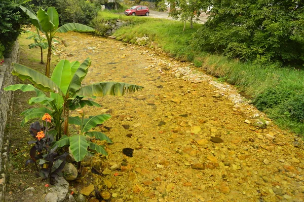 Mystic River Route Encantau Camin Council Llanes Inglés Naturaleza Viajes — Foto de Stock