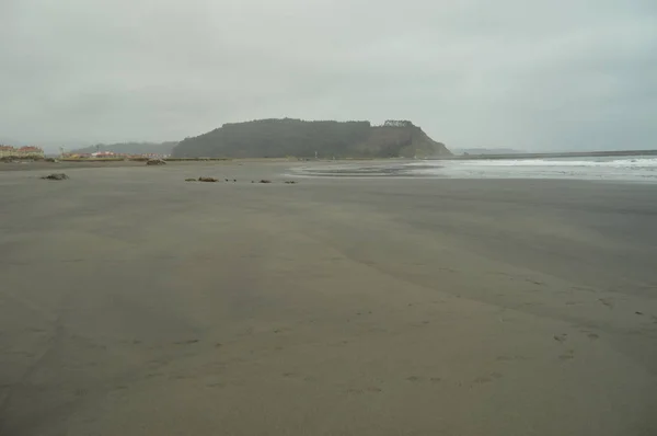 Застрелений Пляжі Лос Quebrantos Дощ День Липня 2015 Року Краєвиди — стокове фото