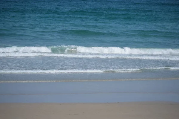 Kust Van Het Strand Van Kathedralen Ribadeo Augustus 2015 Geologie — Stockfoto