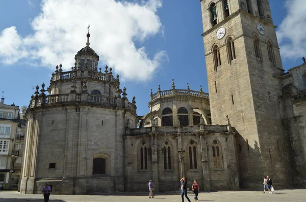 Torre Catedral Santa María Templo Que Tiene Privilegio Exposición Permanente — Foto de Stock