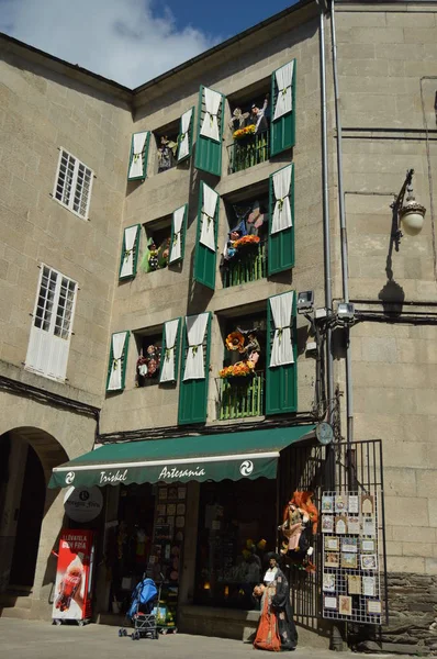 Schöne Fassade Eines Hexen Souvenirladens Lugo Reisen Architektur Urlaub August — Stockfoto
