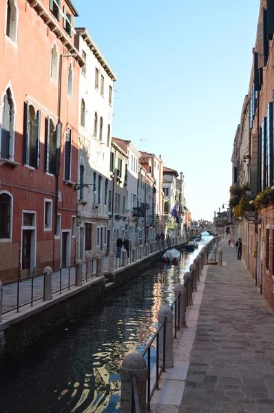 Beautiful Walk Fondamenta Fornace Canal Del Rio Fornace Venice Travel — Stock Photo, Image