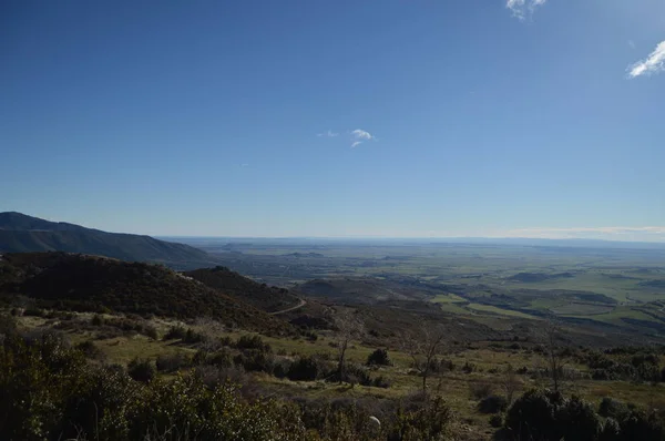 Vistas Castelo Romano Loarre Datado Século Foi Construído Pelo Rei — Fotografia de Stock