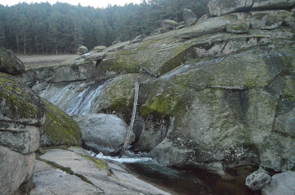 Piscinas Rio Tormes Sua Passagem Por Navarredonda Gredos Natureza Viagens — Fotografia de Stock