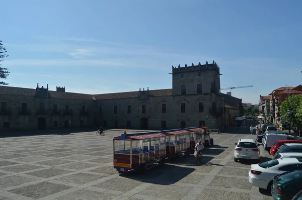 Palácio Ferinanes Praça Ferinanes Cambados Natureza Arquitetura História Viagens Agosto — Fotografia de Stock