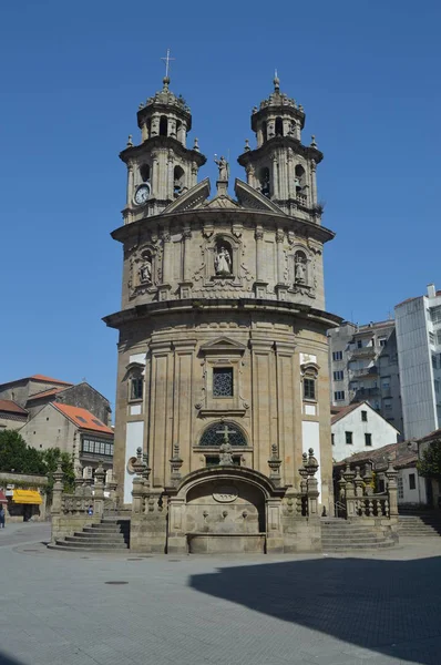 Hauptfassade Der Kirche Der Jungfrau Des Pilgers Auf Dem Pilgerplatz — Stockfoto