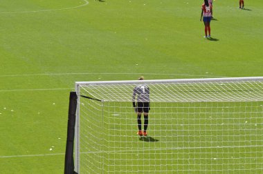 17 Mart 2019. Kadın Futbolu. Atletico De Madrid karşı Futbol Kulübü Barcelona. Bir stadyumiçin bir kadın sıcağı için halkın dünya rekoru tarihsel yardım. İspanya. Avrupa. Iberdrola Ligi Kadın.