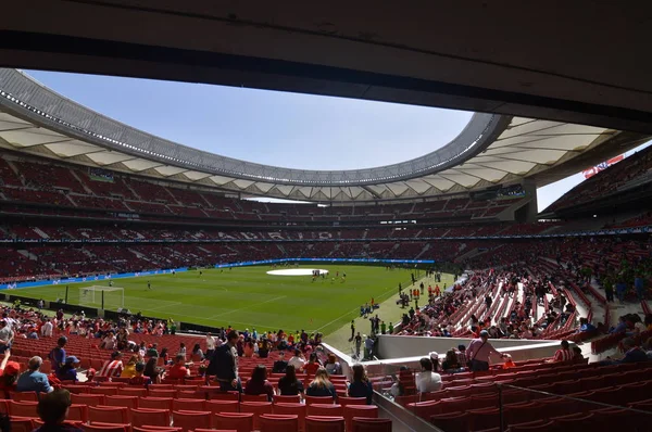 17 Mart 2019. Kadın Futbolu. Atletico De Madrid karşı Futbol Kulübü Barcelona. Bir stadyumiçin bir kadın sıcağı için halkın dünya rekoru tarihsel yardım. İspanya. Avrupa. Iberdrola Ligi Kadın.
