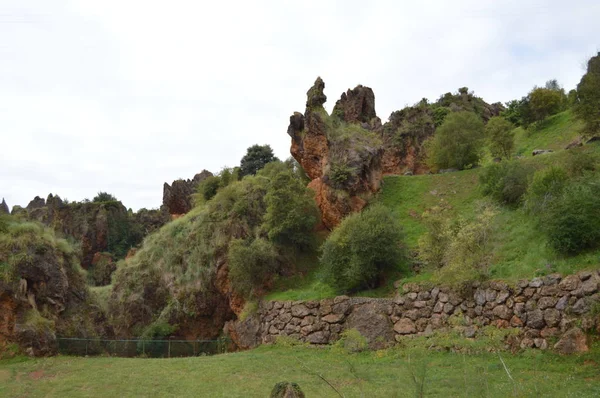 Maravilloso Sitio Geológico Mineral Parque Natural Cabarceno Antigua Mina Extracción — Foto de Stock