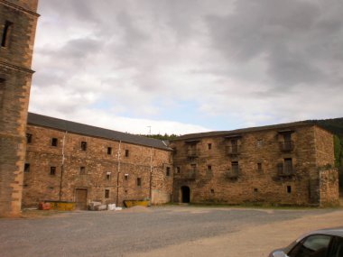 San Andres De Espinare Güzel Manastırı İç Avlu