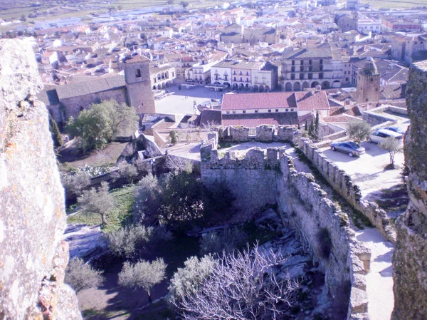 Beautiful Aerial Views Of The Wall In Trujillo. January 29, 2010 — Stock Photo, Image