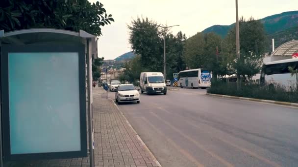 Hora de ponta do resort, Alanya — Vídeo de Stock