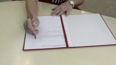 Gelin ve damat evlilik kayıt.