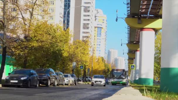 都市の自動車交通量 — ストック動画