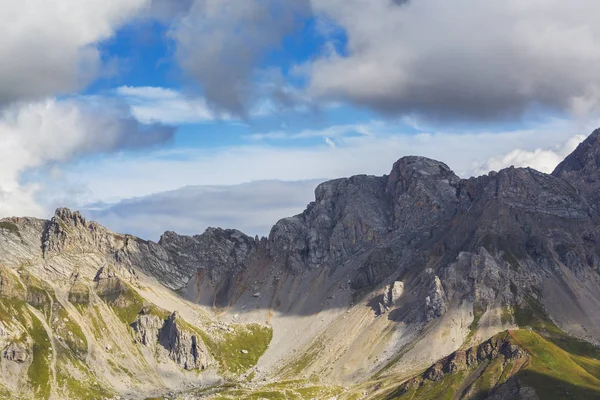 Güzel Doğa Dolomit Alpleri Nde Sonbahar Günbatımı Işığı — Stok fotoğraf