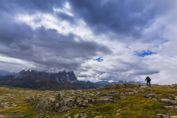 Impressive Scenery Cloudscpae Dolomite Alps — Stock Photo, Image