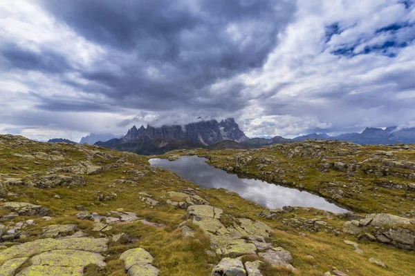 Impressive Scenery Cloudscpae Dolomite Alps — Stock Photo, Image