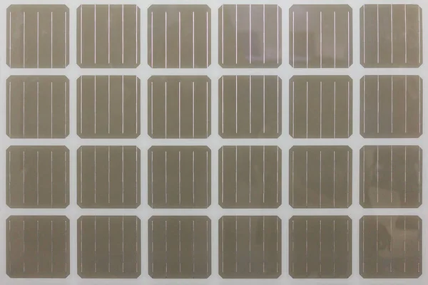 Blisko Powierzchni Tła Panelu Fotowoltaicznego Ogniwa Słoneczne — Zdjęcie stockowe