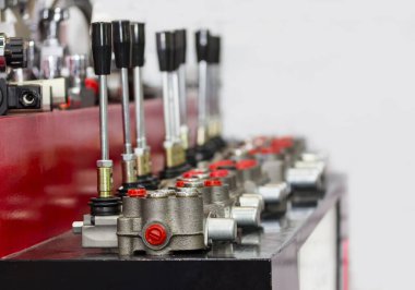 Yağ kontrol basınç ünitesi için hidrolik valf kolları