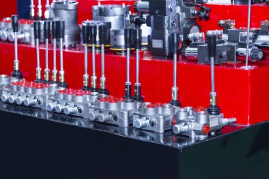 Yağ kontrol basınç ünitesi için hidrolik valf kolları