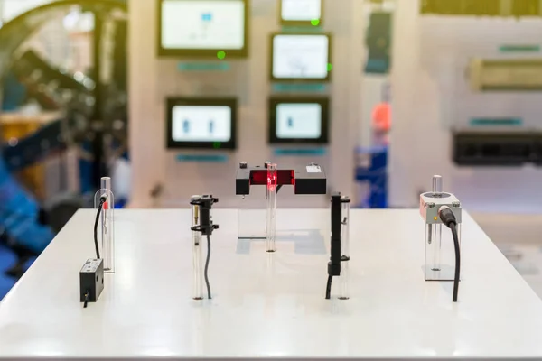 Viele Arten Von Genauigkeit Mini Sensor Zur Erkennung Von Material — Stockfoto