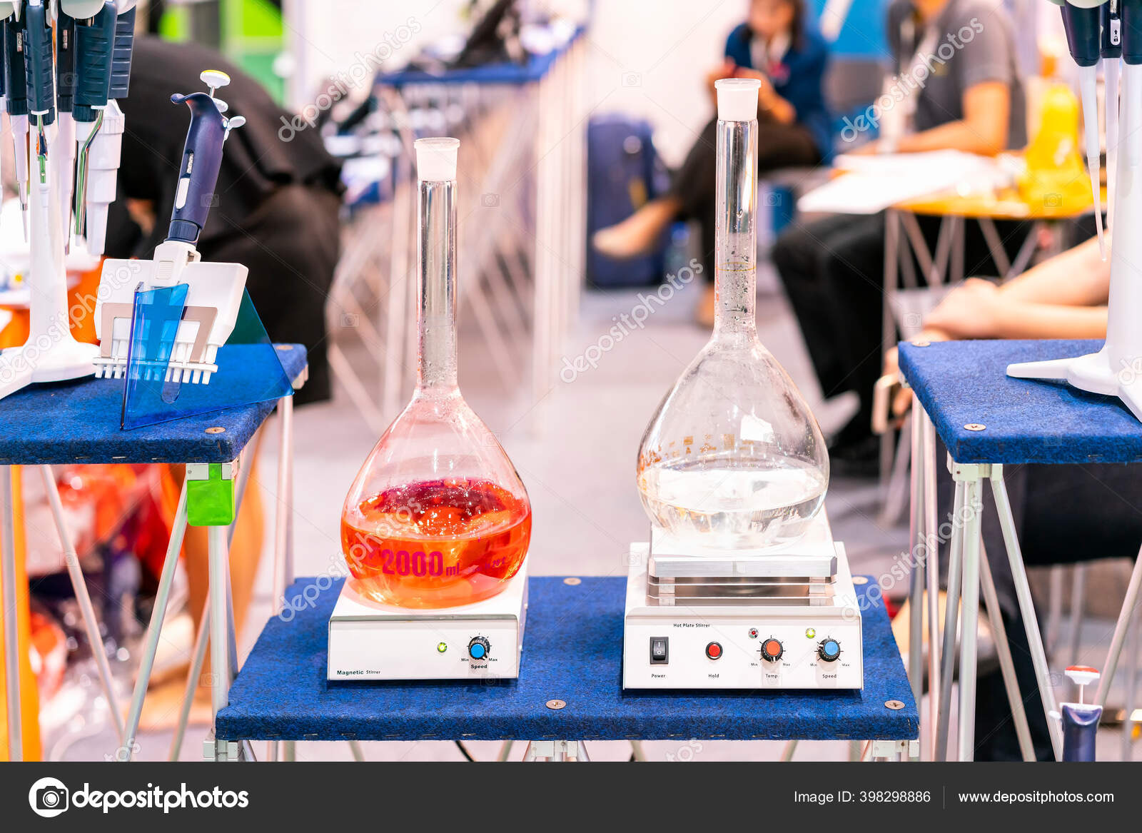 Flask Vials Circular Solution Liquid Automatic Stir Stirrer