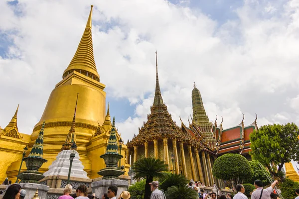 Wat Phra Kaew Thailand February 2016 Temple Emerald Buddha Officially — Stock Photo, Image