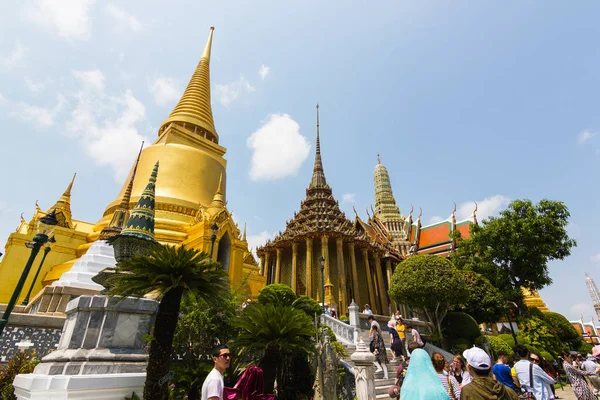 Wat Phra Kaew Thailand May 2016 Temple Emerald Buddha Officially — Stock Photo, Image