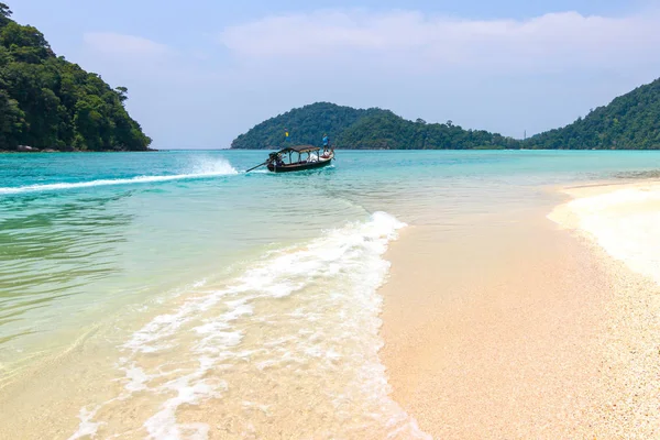 Viagem Tailândia Phang Nga Tailândia Fevereiro 2016 Ilha Surin Como — Fotografia de Stock