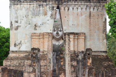 Sukhothai Tayland Big Buddha 11,30 metre, 15 metre yüksekliğinde, genişliğini Sukhothai inşa Sukhothai döneminden Tayland seyahat sanatıdır. 
