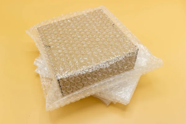 Pole Bubble Wrap Dla Ochrony Produktu Pęknięty Lub Ubezpieczenia Podczas — Zdjęcie stockowe