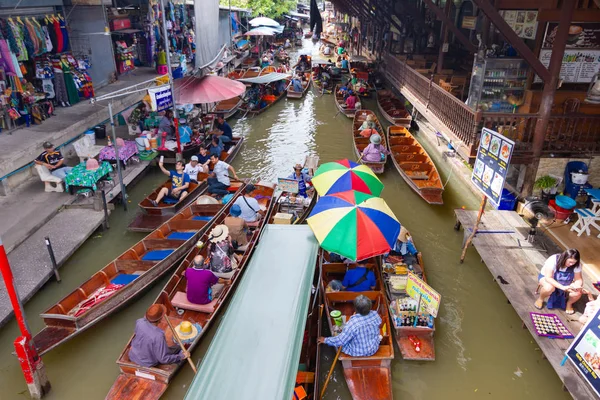 Damnoen Saduak Floating Market Thailand Damnoen Saduak — स्टॉक फ़ोटो, इमेज