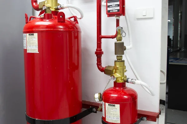 Veri merkezi oda Bangkok Tayland: - 11 Eylül 2018:-Fm-200 söndürme sistemleri, sistem, sel Fm200 gaz gaz söndürme sistemi veri merkezi Oda 