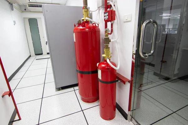 Sistemas Supresión 200 Sistema Inundación Gas Fm200 Sistema Supresión Gas — Foto de Stock