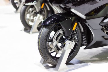 Bangkok Tayland: - 22 Ağustos 2018:-büyük Motor Satılık Bangkok 2018 (seçici odak açık motosiklet) Bangkok, Tayland, Thailand, Bmw motosiklet açık  