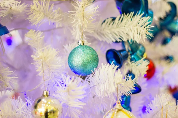 Accesorios Correa Adornos Navidad Con Caja Regalo Árbol Navidad Decoración — Foto de Stock
