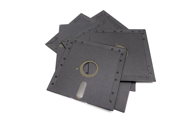 Floppy Disk Chiamato Anche Dischetto Semplicemente Disco Tipo Memoria Disco — Foto Stock