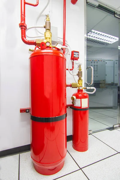 Sistemas Supresión 200 Sistema Inundación Gas Fm200 Sistema Supresión Gas — Foto de Stock