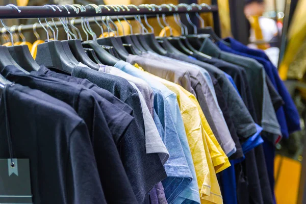 Shirt Para Homem Cabides Moda Loja Estilo Tailândia — Fotografia de Stock