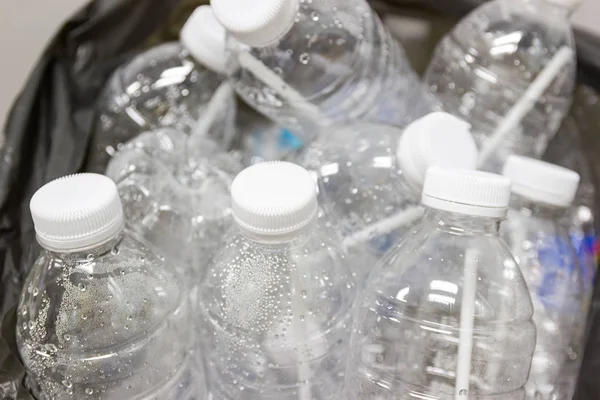 plastic bottles, Concept Reduce the use of plastic bottles reuse, recycling the Empty used plastic bottle