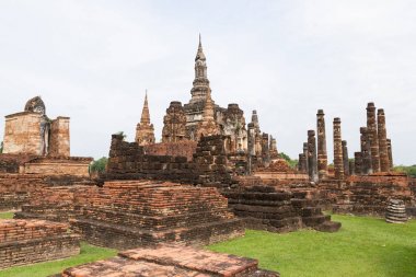 Sukhothai tarihi bir merkez ve Siam ilk başkenti 