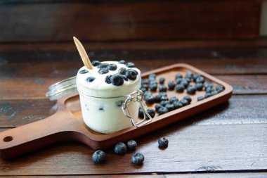 Camtaze organik yoğurt yaban mersini