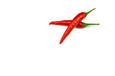 Uzun sivri kürenin doğasına biber bitkiler