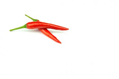 Uzun sivri kürenin doğasına biber bitkiler