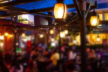 bulanık görüntü insanlar gece bar pub eğlenceli zevk Lots 