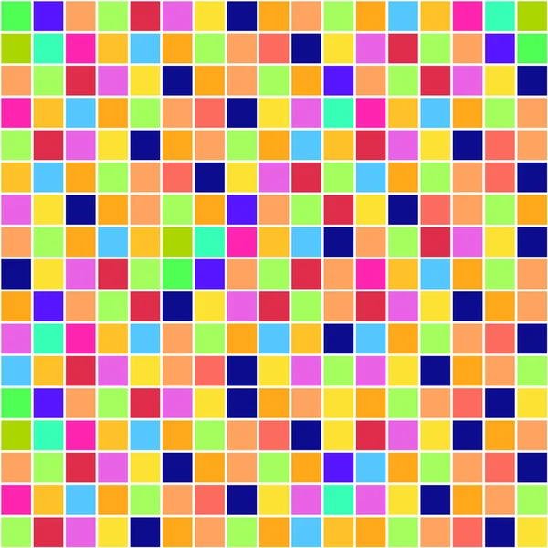 Quadratische Multicolor Für Tapete Hintergrund Vektor Illustration — Stockvektor