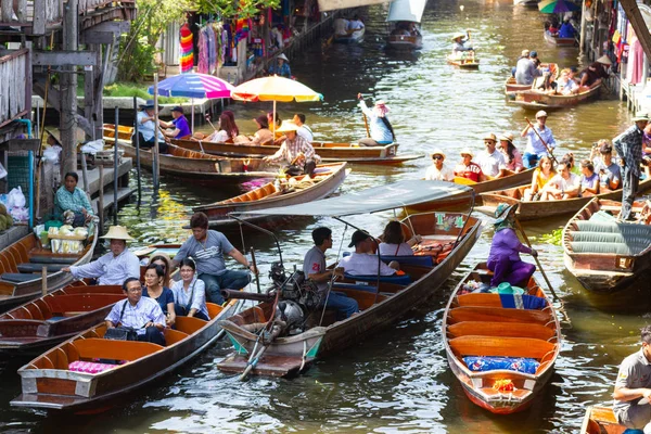 Lanet olası saduak yüzen pazar, Tayland