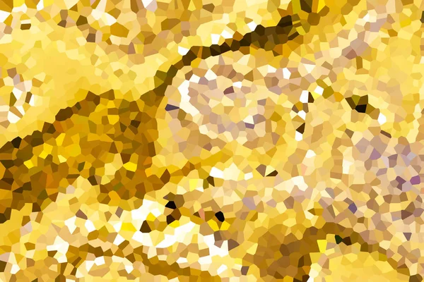 Oro astratto sfondo texture poligono disegno illustrazione — Foto Stock