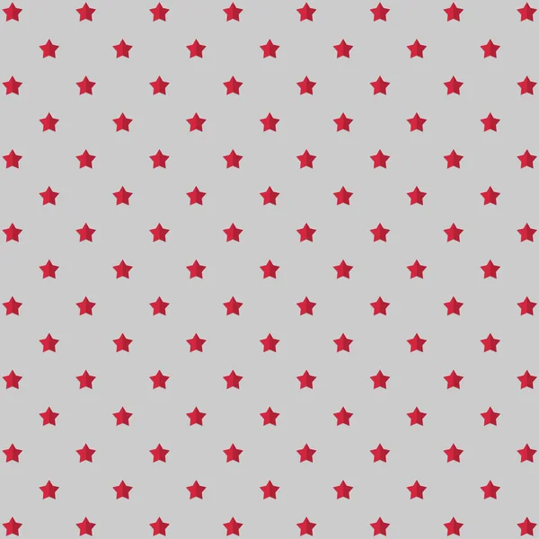 Musterskala Stern Rot Auf Grau Für Tapete Und Hintergrund Vector — Stockvektor