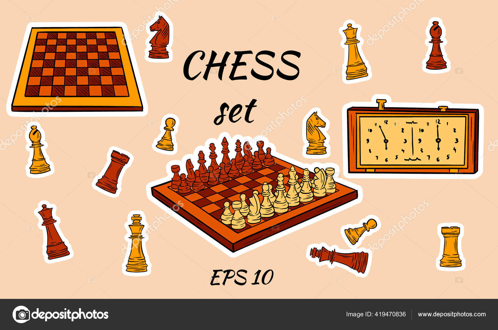 Vetores de Desenho De Xadrez Rei e mais imagens de Rei - Peça de xadrez -  Rei - Peça de xadrez, Vector, Xadrez - Jogo de tabuleiro - iStock
